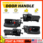 Set of 4 Interior Door Handles for Toyota Corolla (2003â2008)