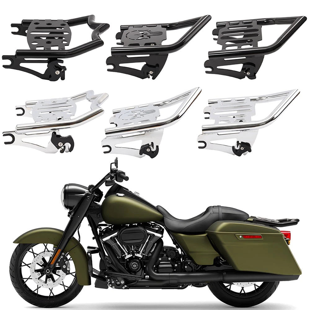 Detachable Luggage Rack for Harley Touring Road King Street Electra Glide (2009–Present)