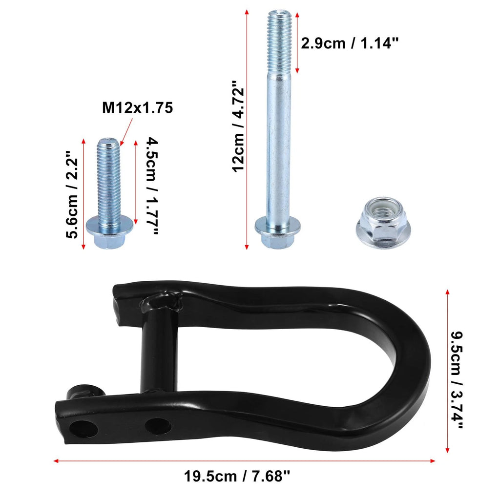 Front Recovery Tow Hook Kit 84072463 for Chevy Silverado 1500 (2014–2023)