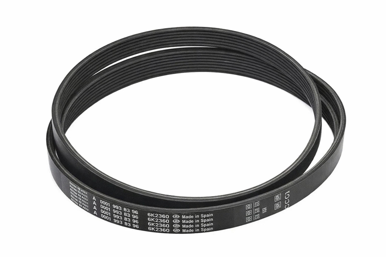 Genuine OEM Serpentine Belt for Mercedes-Benz C63 AMG, CLS63 AMG (2008–2015) 0019938396