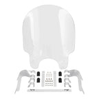 39mm Clamps Windscreen Windshield for Harley Dyna Sportster XL883 1200