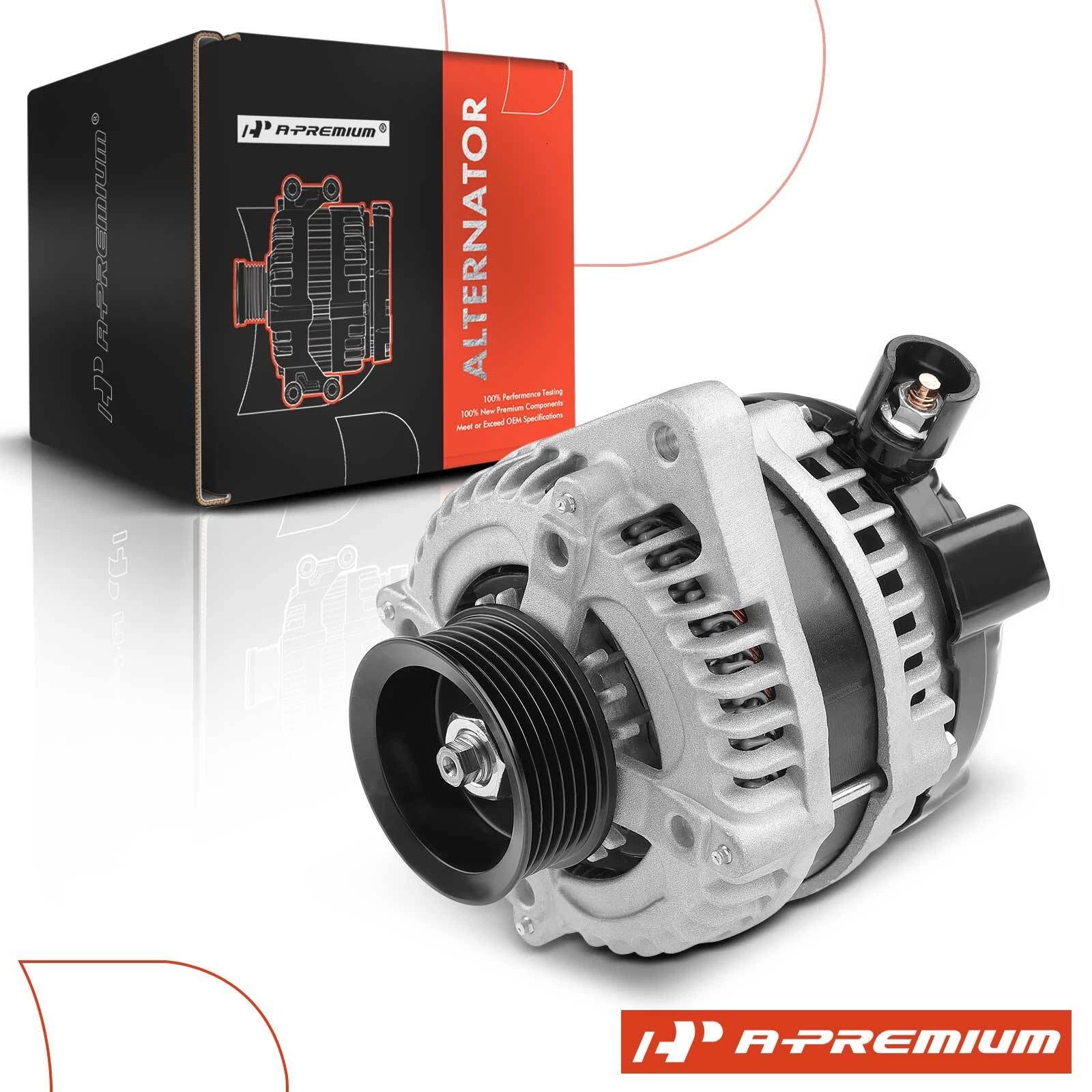Alternator for Honda Odyssey Pilot Ridgeline Acura MDX RL TL TSX ZDX (2005–2021)