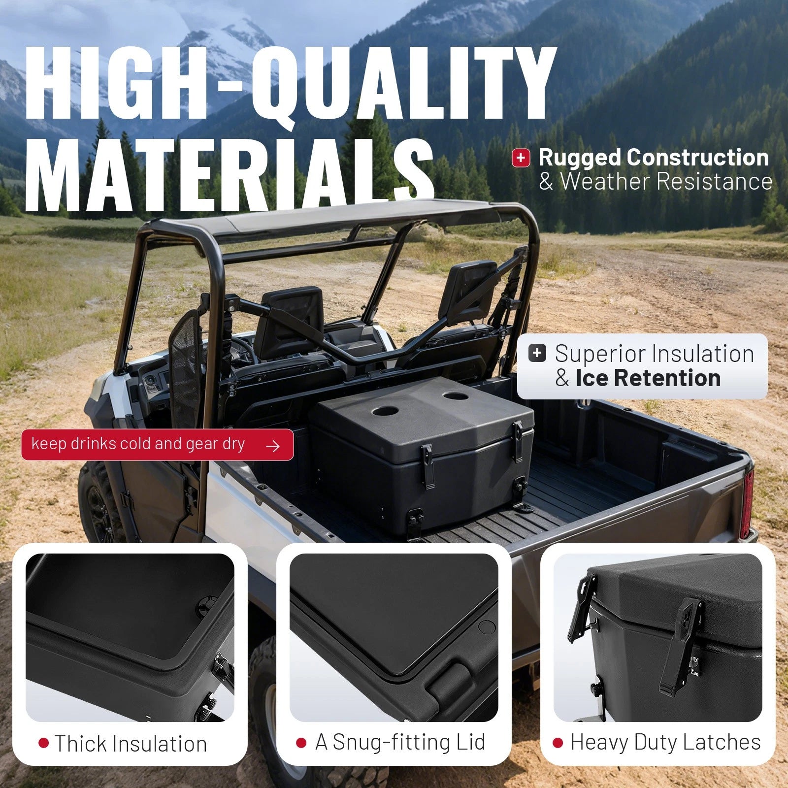 Insulated Cargo Box for Talon 1000R 1000X-4 (2019-Present)