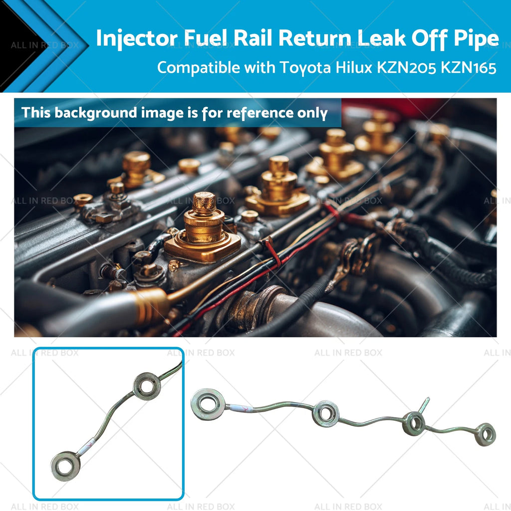 Fuel Rail Return Leak Off Pipe for Toyota Hilux KZN165 KZN205 (1997–2005)