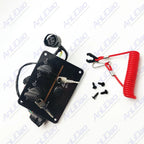 Dual Engine Key Switch Panel Assembly for Yamaha Outboard (6K1-82570-08-00)