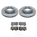 DuraGo Front Rotors & TRW Pro Ceramic Brake Pads Kit for 4Runner GX460 (2010–2023)