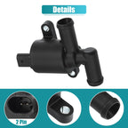Heater Control Solenoid Valve Plug Kit 4H0121671D 1J0973702 for Audi VW 
