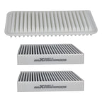 Air Filter 3 Pack for Toyota Highlander (2008–2010) V6 3.3L Cabin Engine
