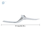 Left Chrome Front Upper Grille Molding Trim for Mazda CX-30 (2020–2023)