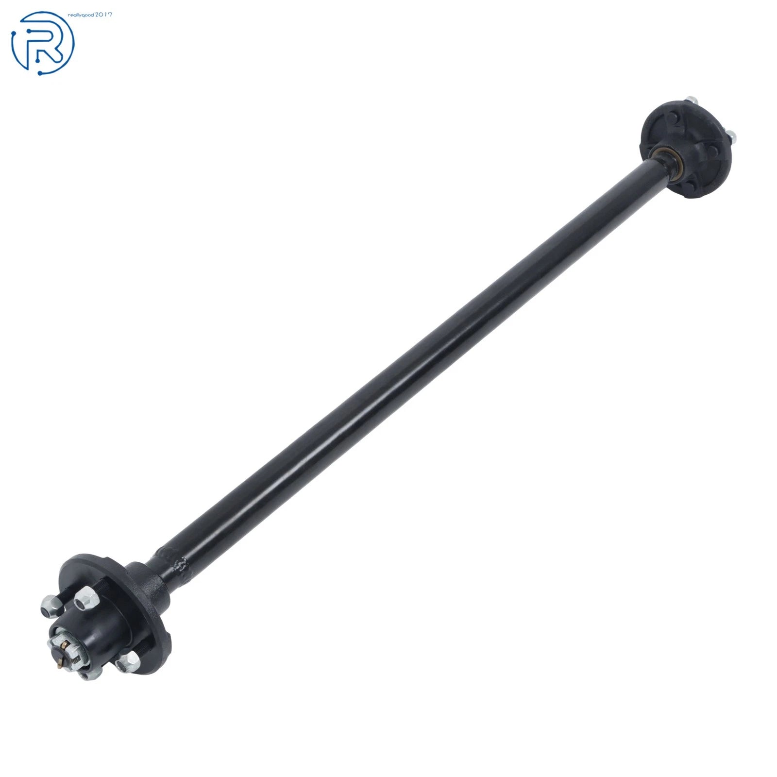 2000 lbs 44" Hub Face Trailer Axle with U-Bolt Kit for Boat RV Utility