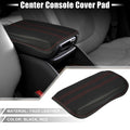 Center Console Armrest Cover for Nissan Qashqai (2020–2021) Black Red