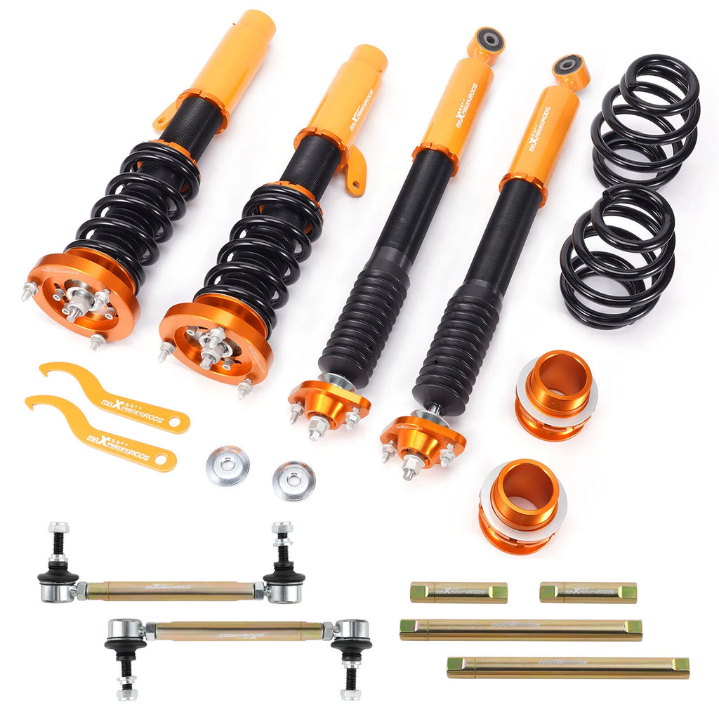 Coilovers Lowering Kit + Sway Bar Link for BMW E46 320i 325i (1998–2005)