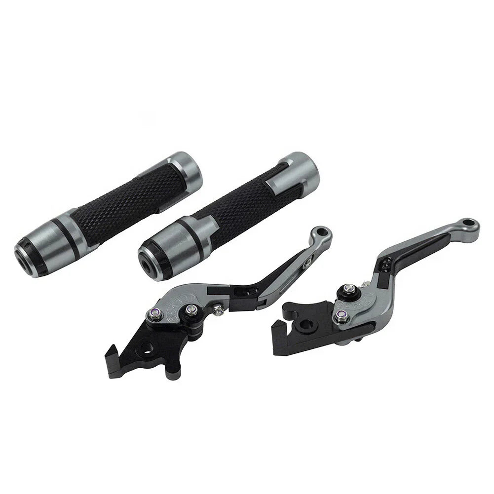 Titan Folding Brake Clutch Levers Grip Set for Suzuki GSXR600/750 (2006-2019)