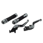 Titan Folding Brake Clutch Levers Grip Set for Suzuki GSXR600/750 (2006-2019)