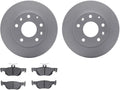 Rear Brake Pad and Rotor Kit for Mazda 3 Sport (2019–2023) ZP692GC