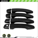 Set of 4 Door Handle Covers for Honda Accord (2018–2020) Carbon Fiber