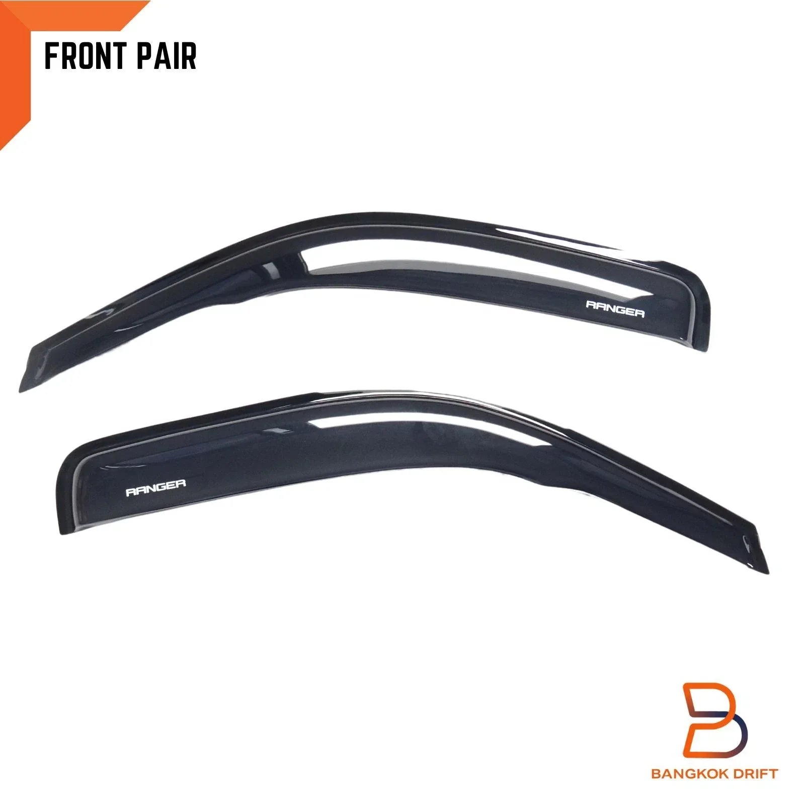 Weather Shield Window Visor Rain Guard for Ford Ranger (2006-2011)