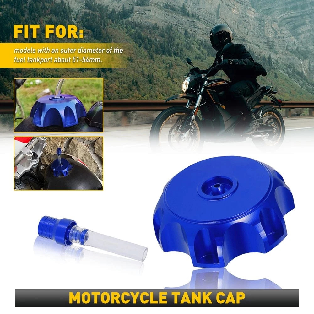 CNC Gas Fuel Cap for SSR XR50, Taotao, 70cc, 110cc, 125cc, 150cc (All Years)