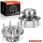 2X Front Wheel Hub & Bearing Assembly for Chevy Silverado 1500 Tahoe (2007–2018)