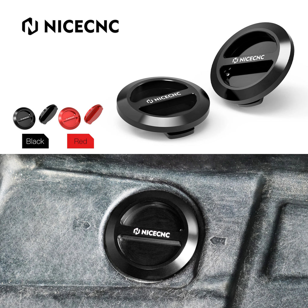 Twist Floor Drain Plugs for Polaris RZR XP 1000, RZR 900 (2014–2023)