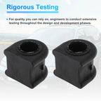 2X Stabilizer Sway Bar Bushing Kit for Dodge Dakota (2005) No.K7353 Rubber Black