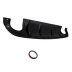 Gloss Black Rear Diffuser for Infiniti Q50 Q50S Sport Sedan (2014–2017)