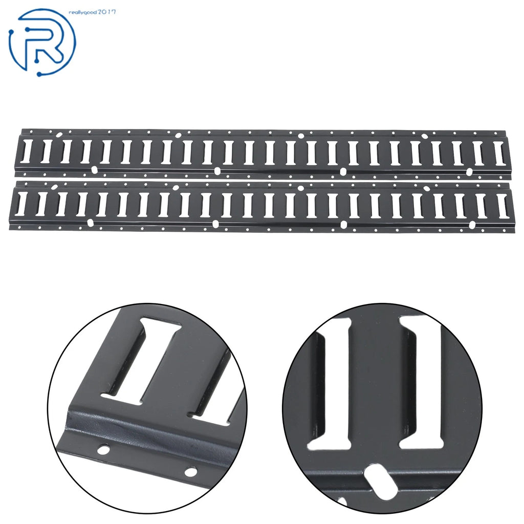 Set of 8 Heavy Loads Horizontal Track Tie Downs for Van Truck 