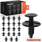 20Pcs Black Nylon Fender Bumper Retainer Clips for BMW 