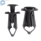 Set of 100 Plastic Rivets for Auto Fender Bumper Clips