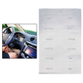 2 x Buttons & Stickers for Ford S-Max (2011–2011)