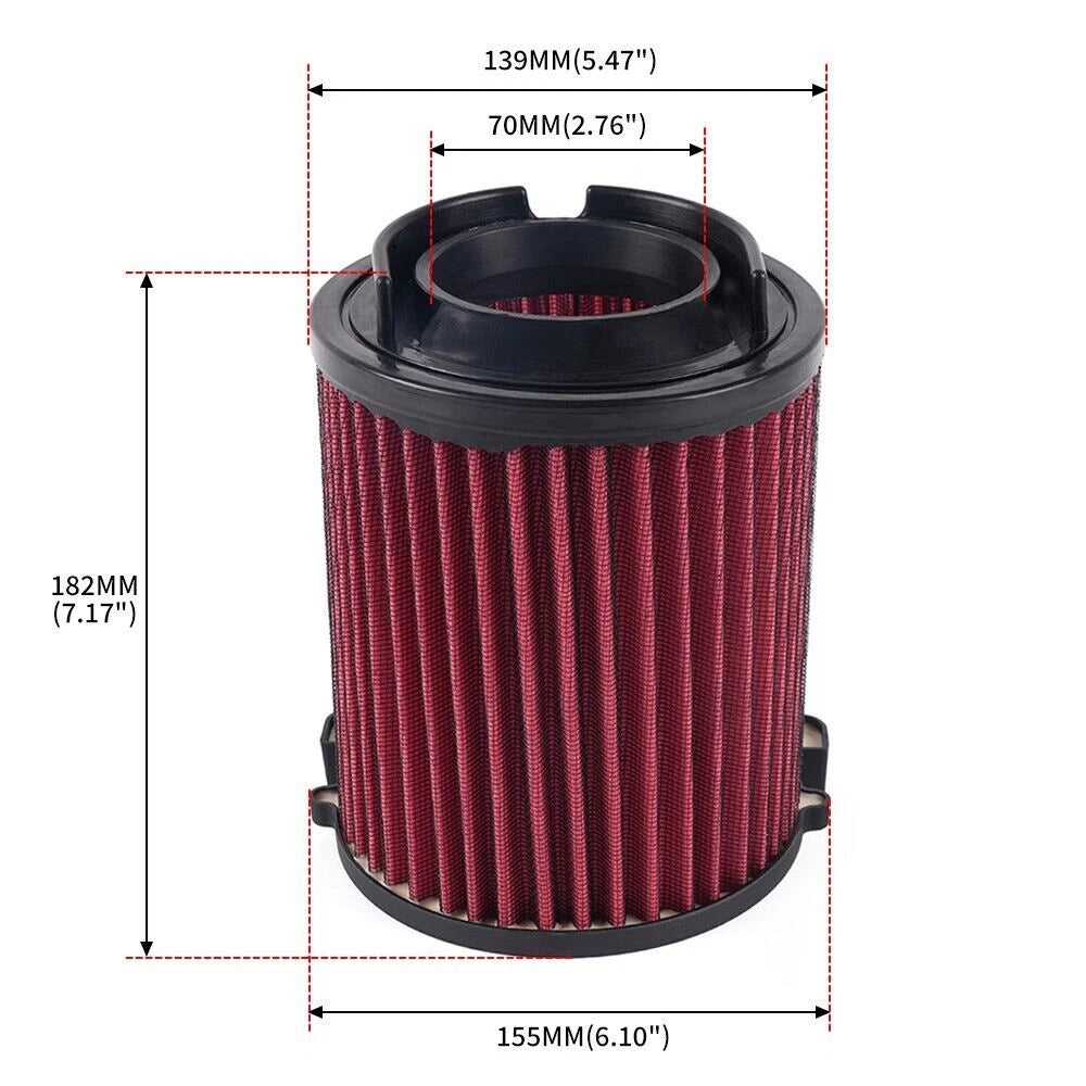 E-2014 Air Filter for Volkswagen, Seat, Skoda, Audi (2003–2016)