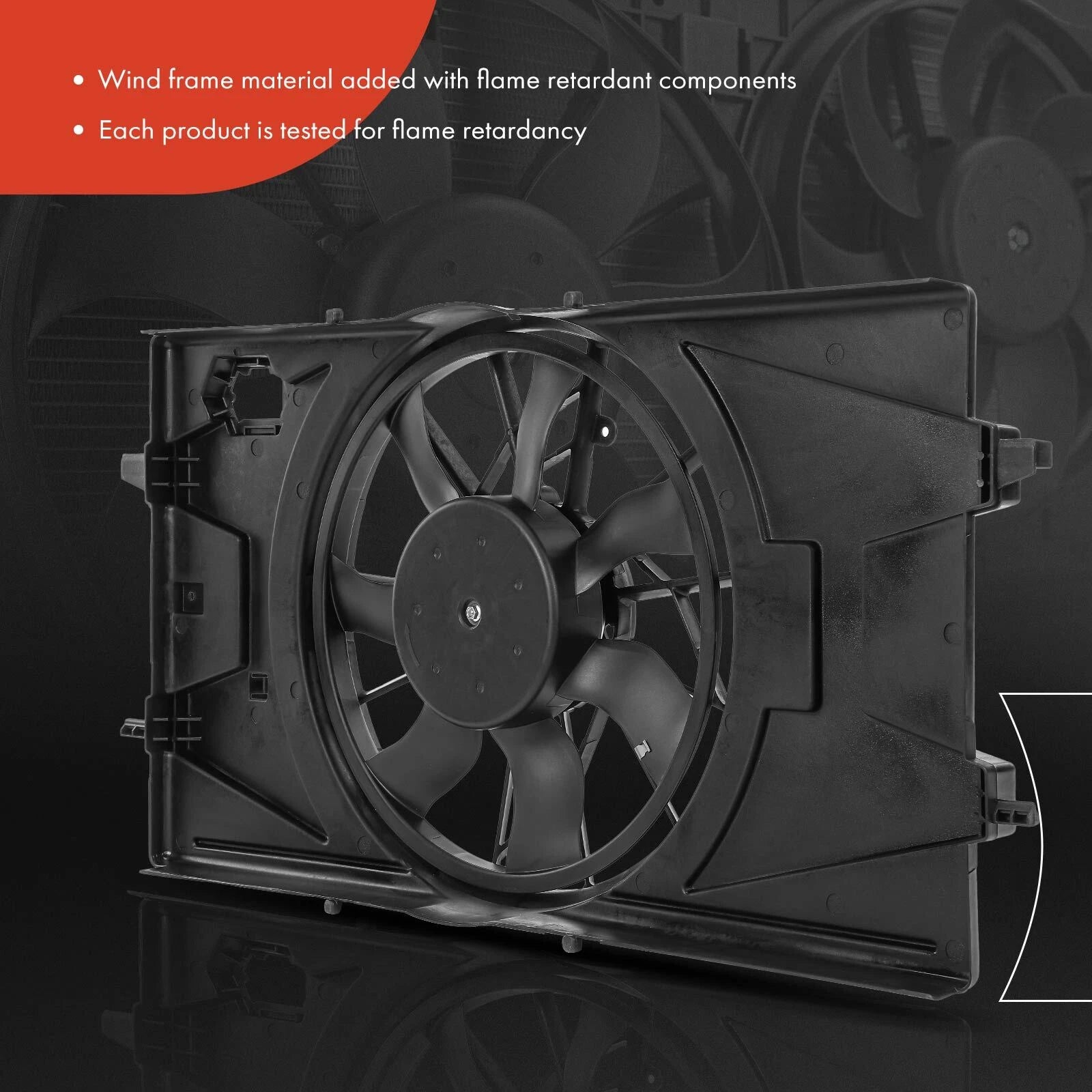 AC condenser and cooling fan assembly kit for Chevy Cobalt (2005â2010)