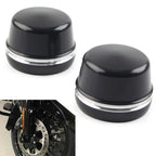 Front Axle Cap Nut Covers for Harley Electra Glide Ultra Classic