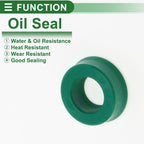 Set of 5 Oil Seal Rotary Shaft Seal 12x22x8mm for Various Models 