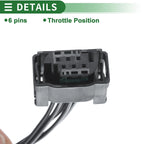 6 Pin Sensor Wiring Harness for Audi A8 (1997–2009) No. 19676161