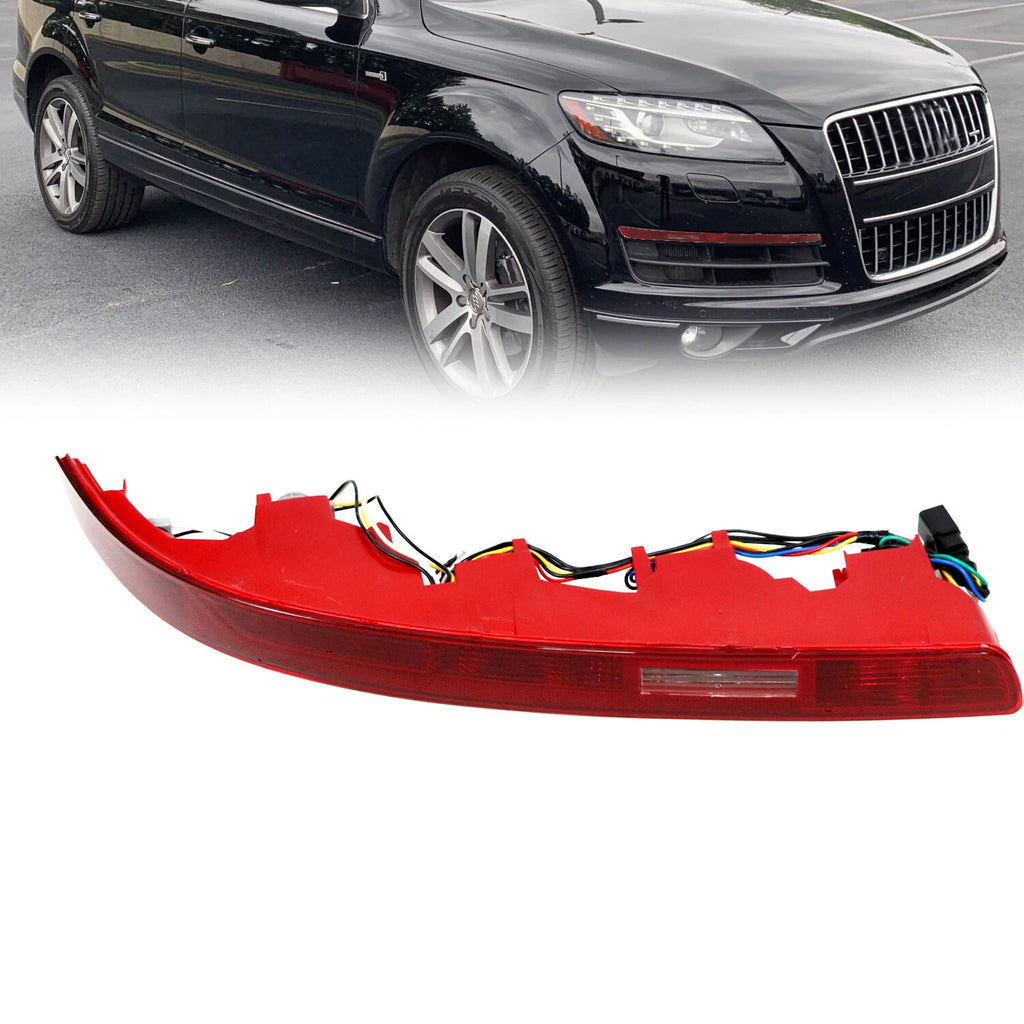 Left Side Lower Tail Stop Lamp for Audi Q7 (2006–2015) - With Bulb
