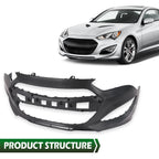 Front Bumper Cover for Hyundai Genesis Coupe (2013–2016)