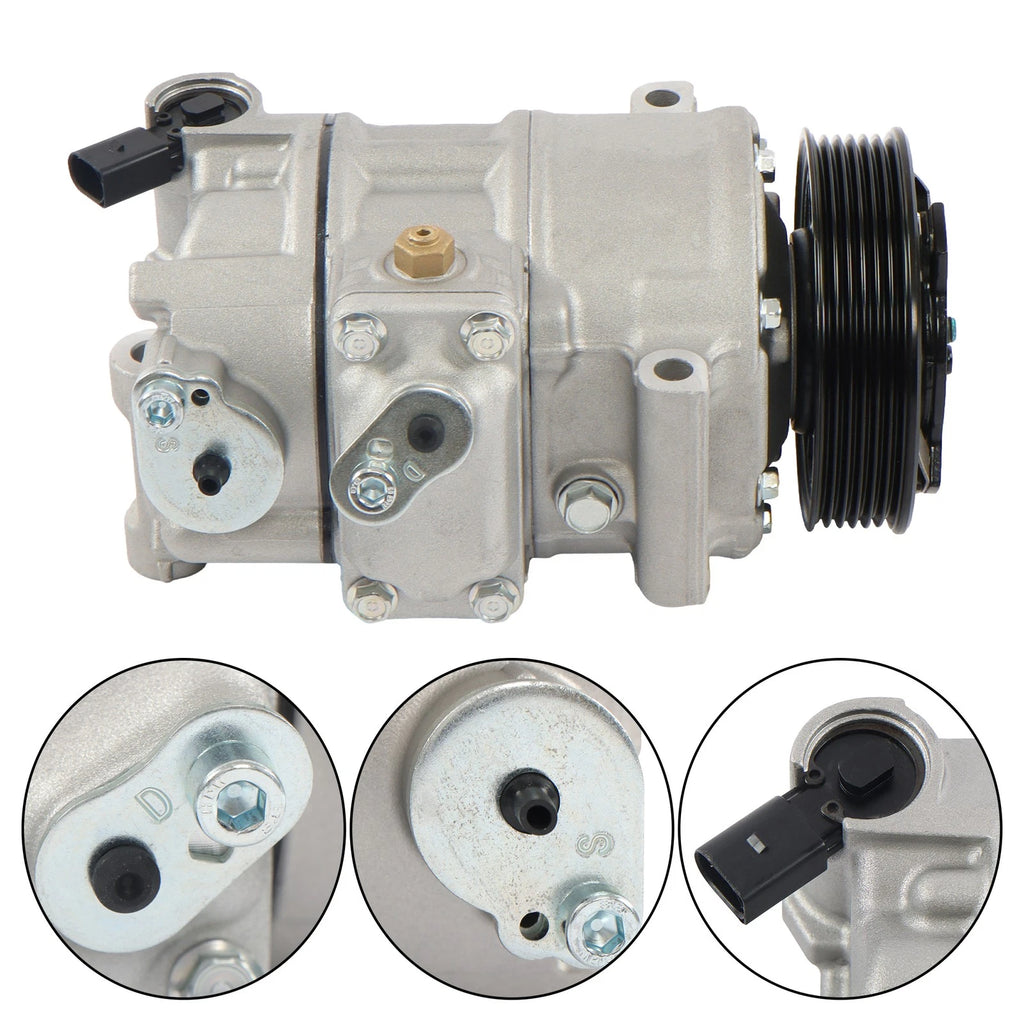 A/C Compressor for VW Jetta Passat Golf CC Beetle Audi A4 (2006-2015)