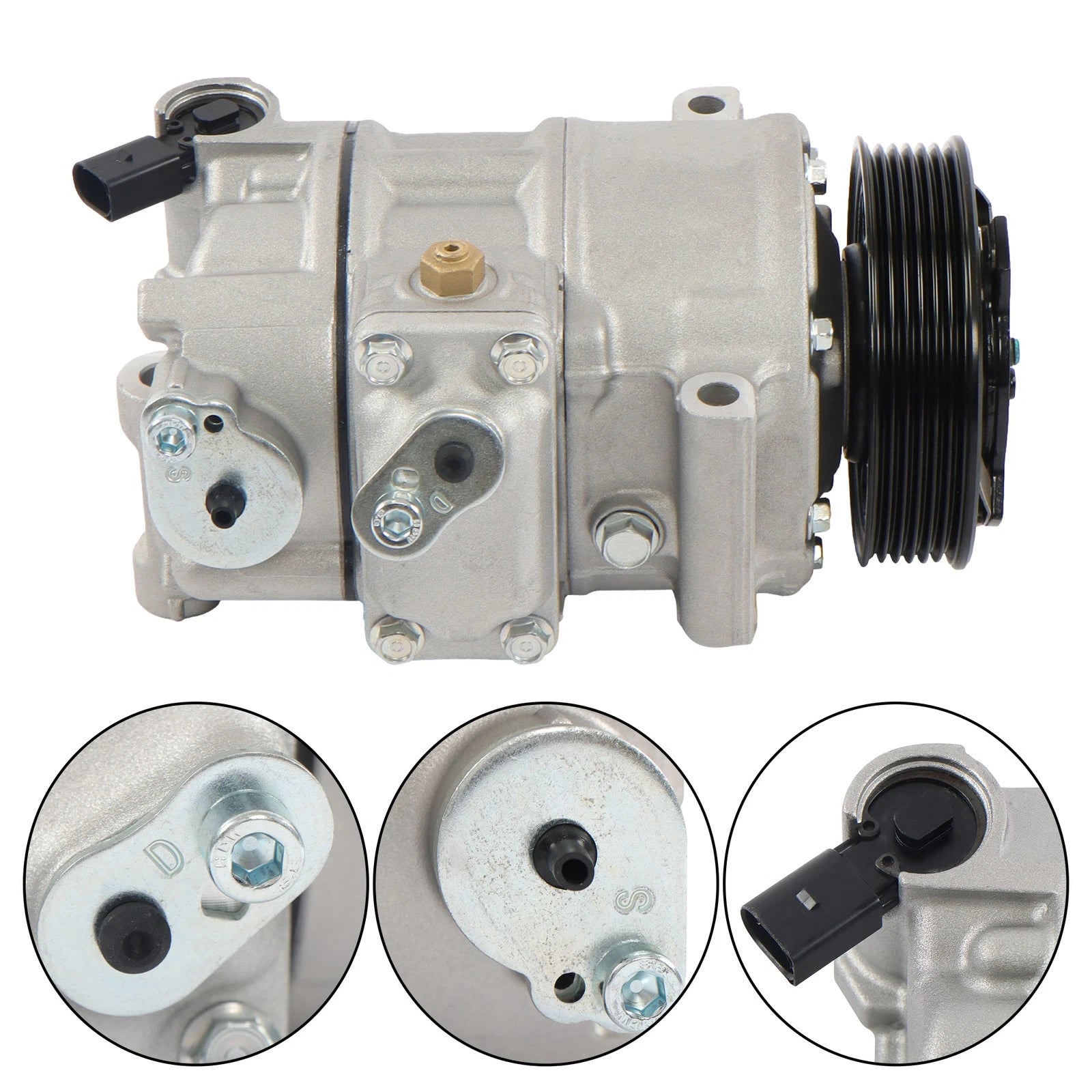 A/C Compressor for VW Jetta Passat Golf CC Beetle Audi A4 (2006-2015)