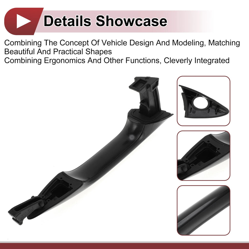 Car Door Handle Grip for Hyundai Elantra (2011–2015) Front Left No. 82651-3X010 Black