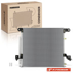 A/C Condenser w/ Drier & Bracket for Toyota Tundra (2022-2024)