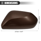 Left Side Mirror Cover Cap 87945-06130 for Toyota Camry (2018–2023) Brown