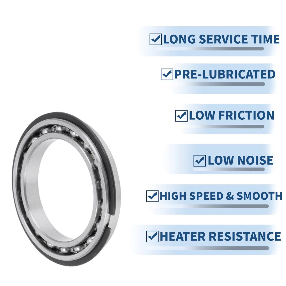 Deep Groove Ball Bearing 6913NR for Scooter Skateboard (P5 65x90x13mm)
