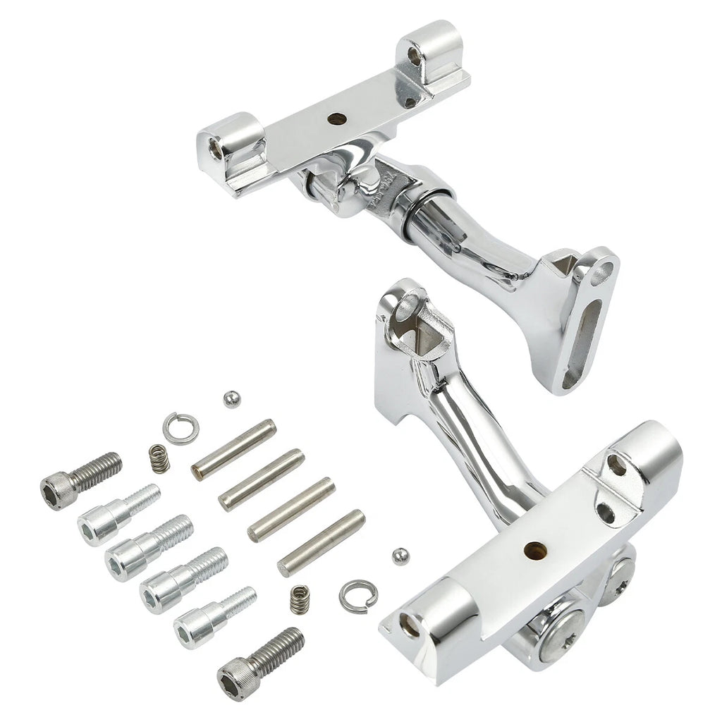 Rear Passenger Adjustable Floorboard Mount Kit for Harley Street Glide (2014–2025)