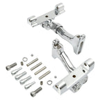 Rear Passenger Adjustable Floorboard Mount Kit for Harley Street Glide (2014–2025)