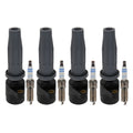 Set of 4 Ignition Coils & Iridium Spark Plugs for Ford Fusion (2020)