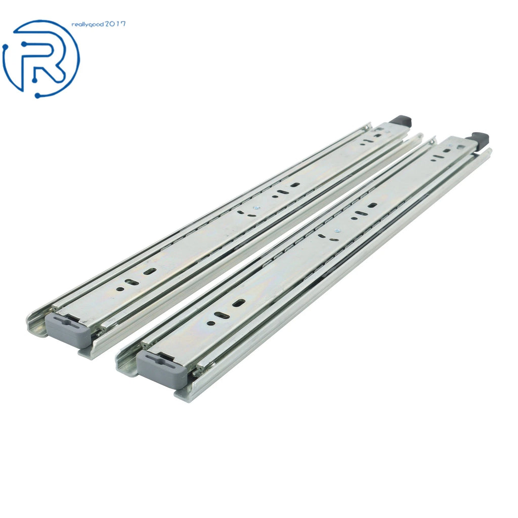 1 Pair Heavy Duty Drawer Slides for Universal Use (16 Inch)