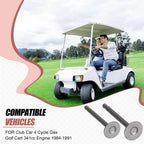 Exhaust & Intake Valve Set for Club Car Golf Cart 341cc (1984–1991)