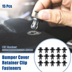 15pcs Bumper Cover Retainer Clip Fasteners for Hyundai Sonata (2011–2019) No. 8659028000