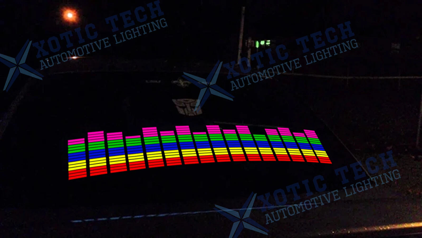 Music Color Rhythm LED Flash Light Sound-Activated Equalizer Lamp for Car (2020-2024)